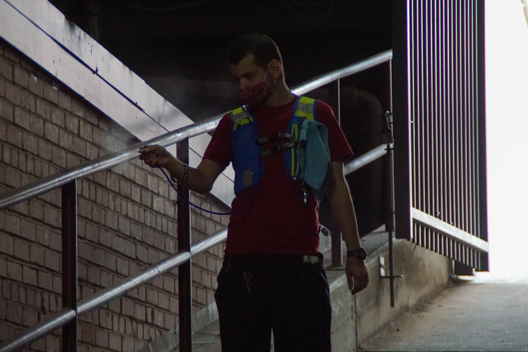 Sanitation worker